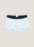 Men's Stretch Cotton Trunks in Light Blue