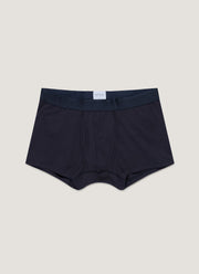 Men's Superfine Cotton Trunks in Navy
