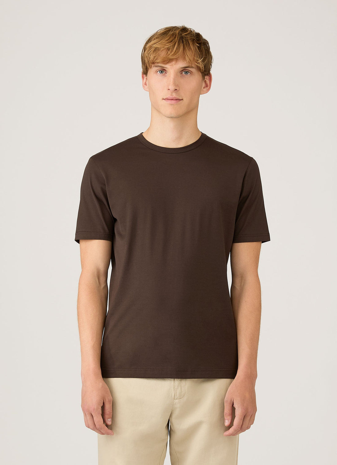 Men's Classic T-shirt in Dark Chocolate