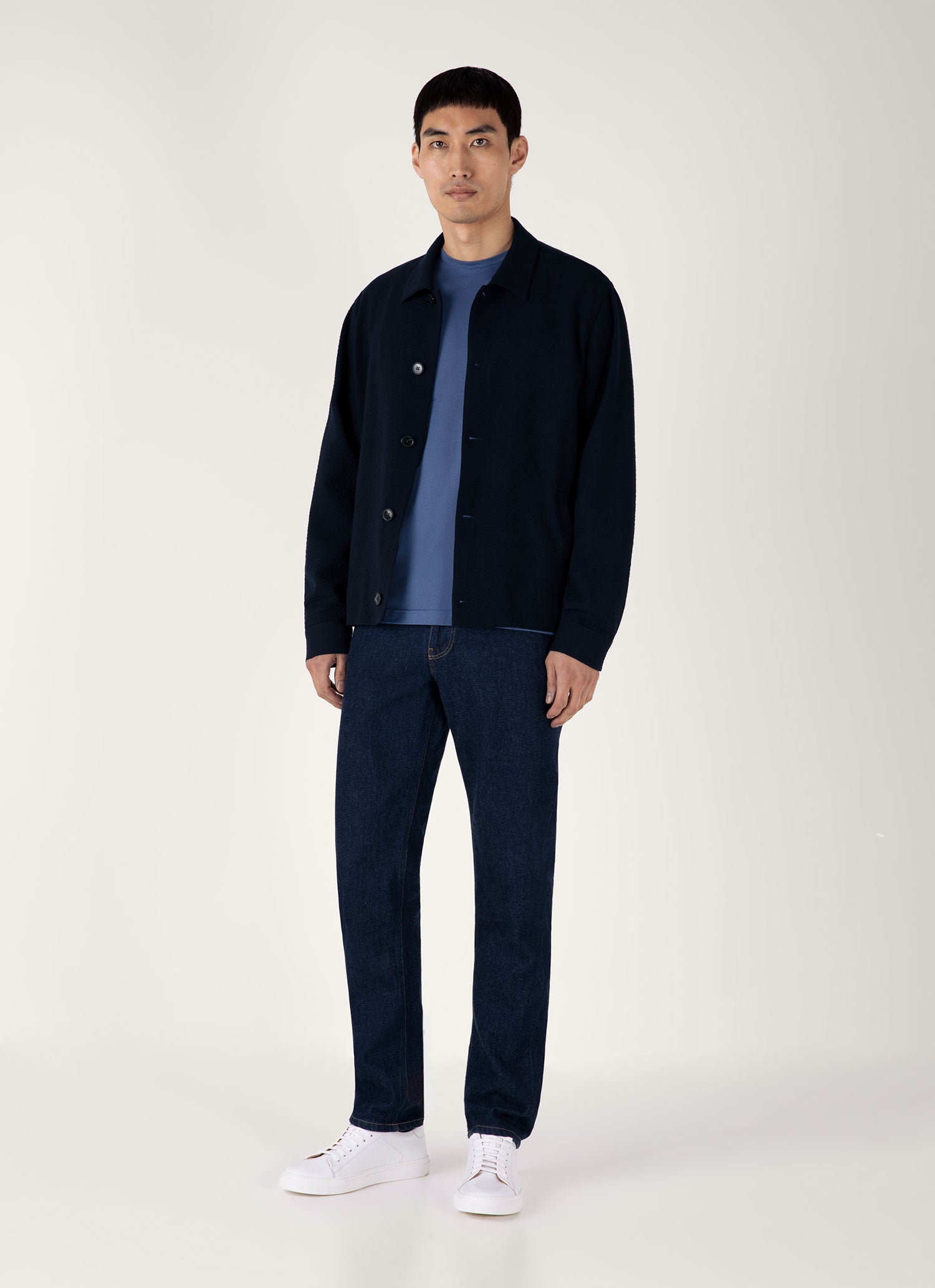 Men's Classic T-shirt in Soft Denim