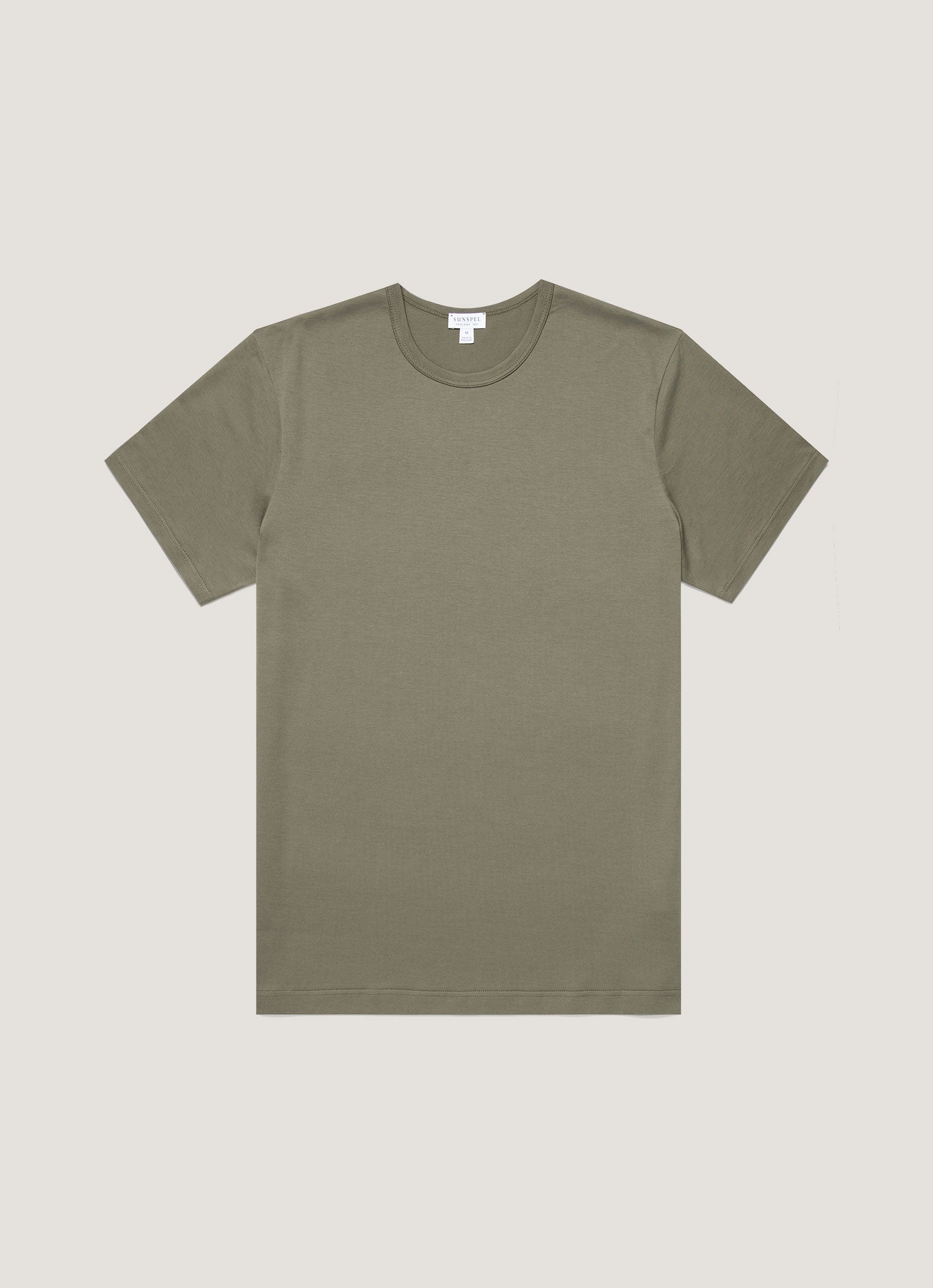 クラシックTシャツ（Khaki）| Sunspel