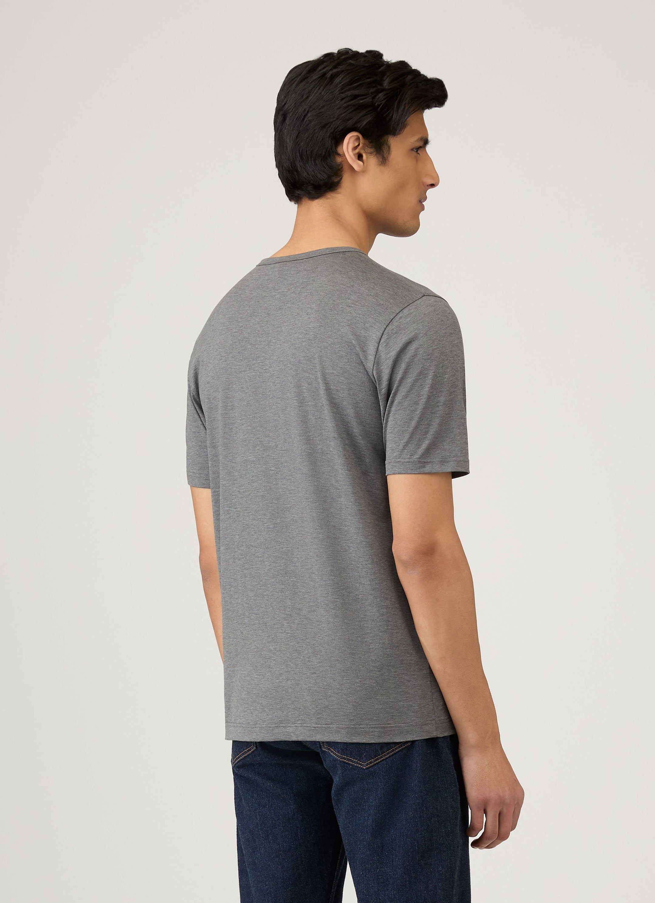 Men's Classic T-shirt in Charcoal Melange