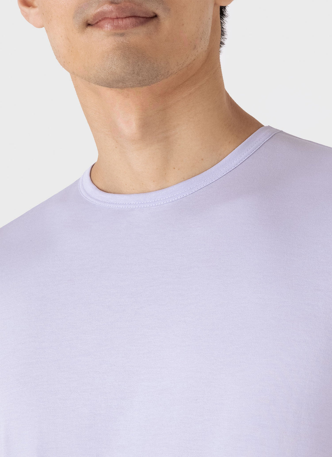 Men's Classic T-shirt in Pale Lilac