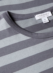 Men's Classic T-shirt in Stone Blue/Slate Blue