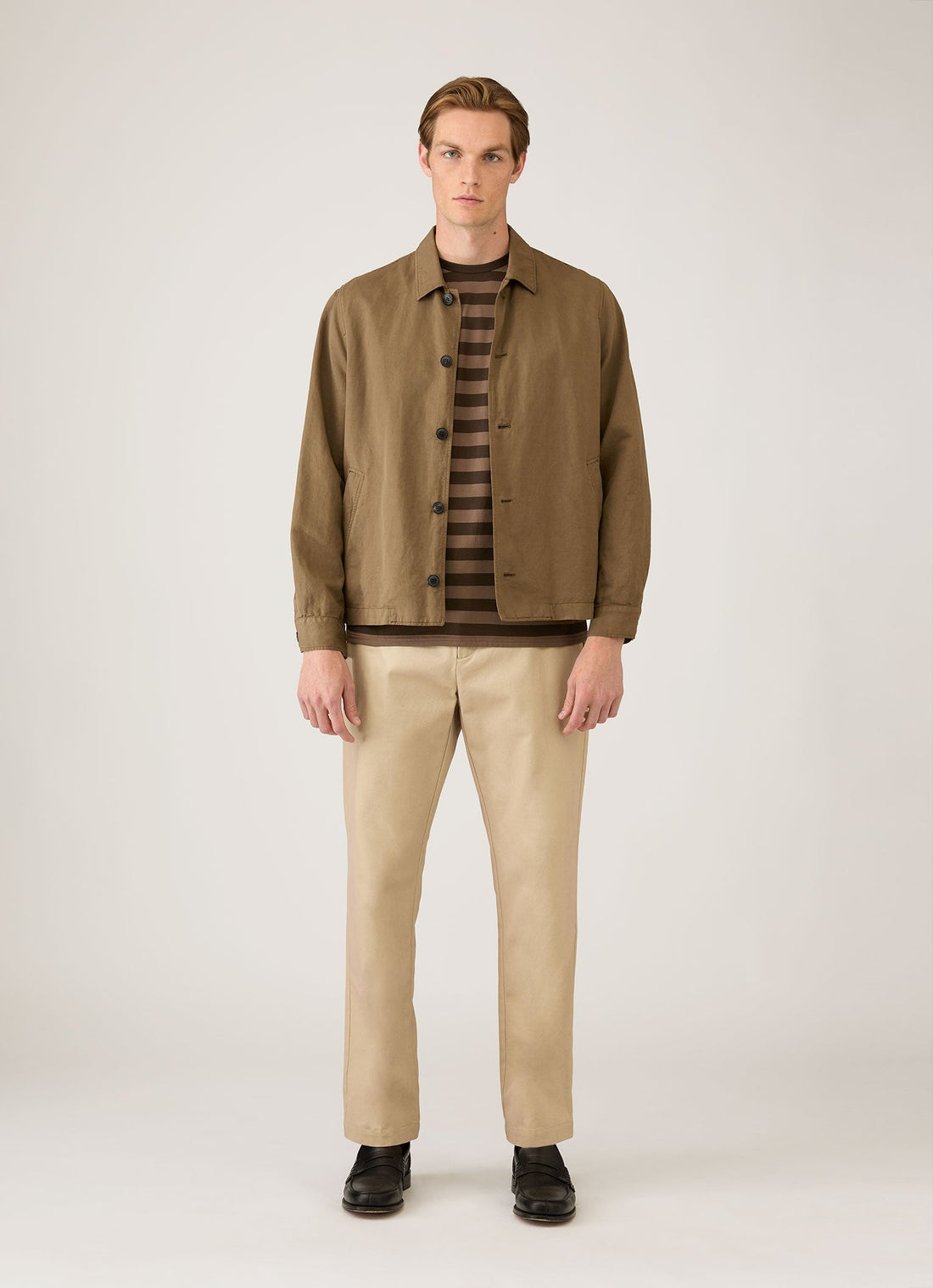 Men's Classic T-shirt in Dark Cedar/Dark Chocolate