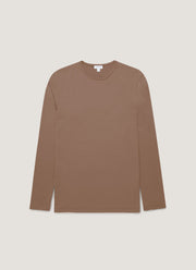 Men's Long Sleeve Classic T-shirt in Bark