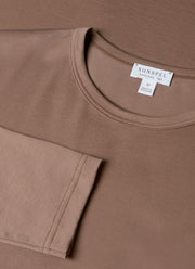 Men's Long Sleeve Classic T-shirt in Bark