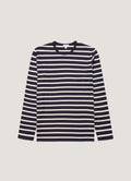 Navy/Ecru Breton Stripe