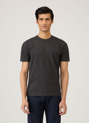 Men's Riviera T-shirt in Charcoal Melange