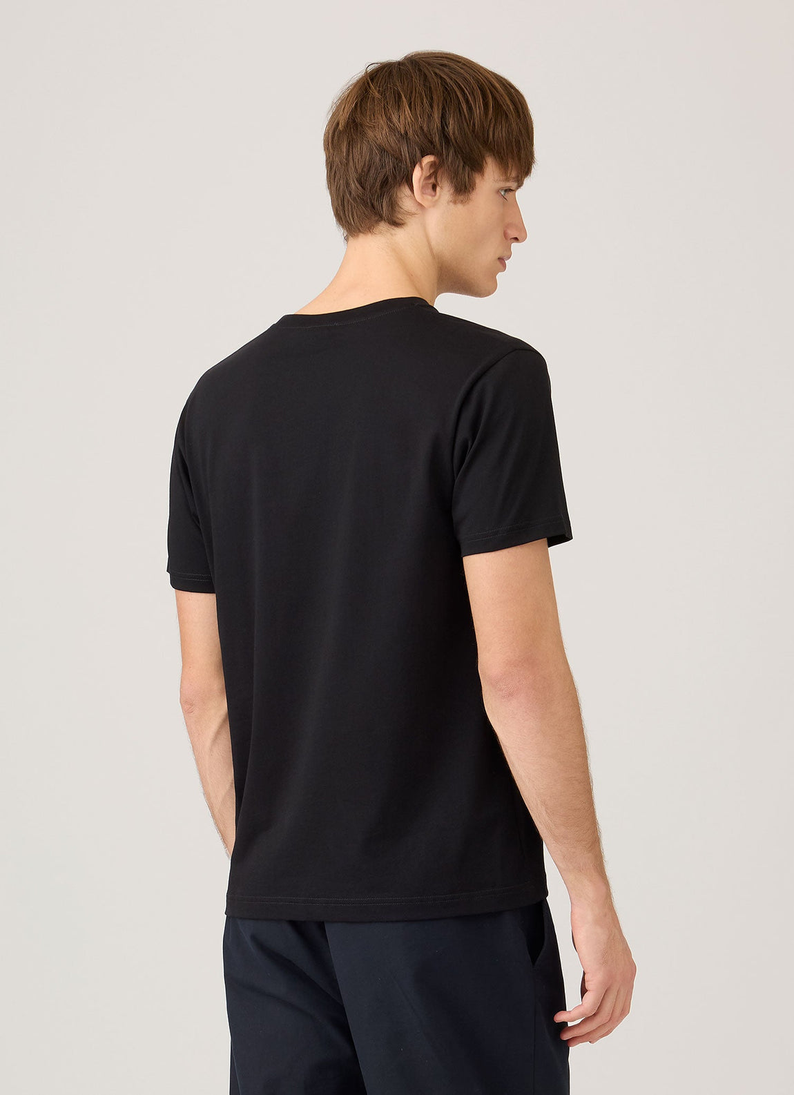 Men's Riviera Midweight T-shirt in Black