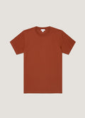 Men's Riviera Midweight T-shirt in Rust