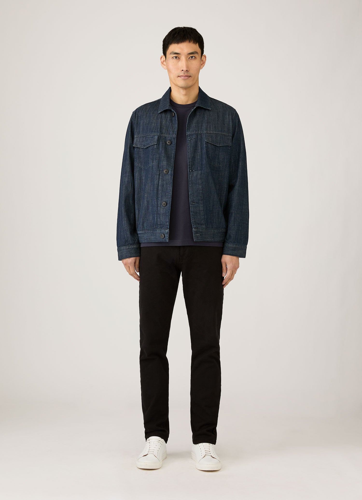 Men's Riviera Midweight T-shirt in Navy