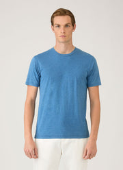 Men's Riviera Midweight T-shirt in Mid Indigo Wash