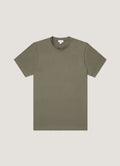 Men's Riviera Midweight T-shirt in Khaki