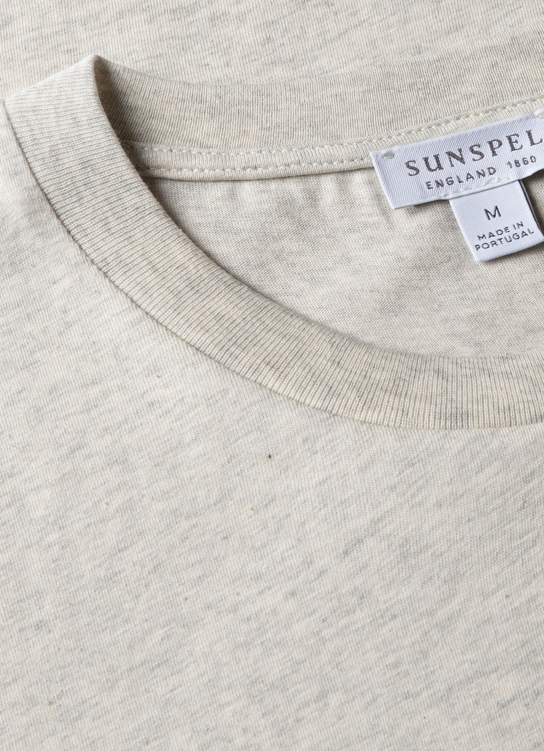 Men's Riviera Midweight T-shirt in Archive White Melange