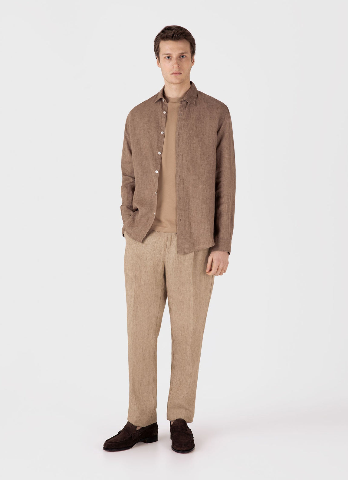 Men's Riviera Midweight T-shirt in Dune