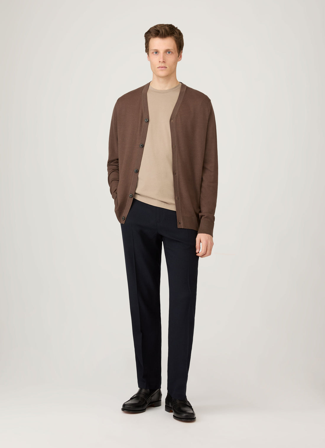 Men's Riviera Midweight T-shirt in Mink