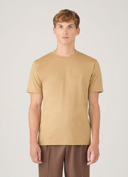 Men's Riviera Midweight T-shirt in Tan