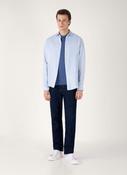 Men's Riviera Midweight T-shirt in Soft Denim