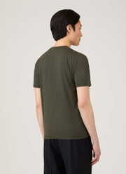 Men's Riviera Midweight T-shirt in Dark Green