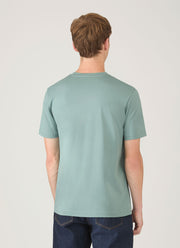 Men's Riviera Midweight T-shirt in Steel Green