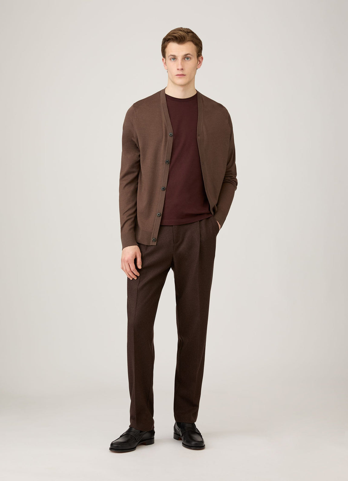 Men's Riviera Midweight T-shirt in Bakelite