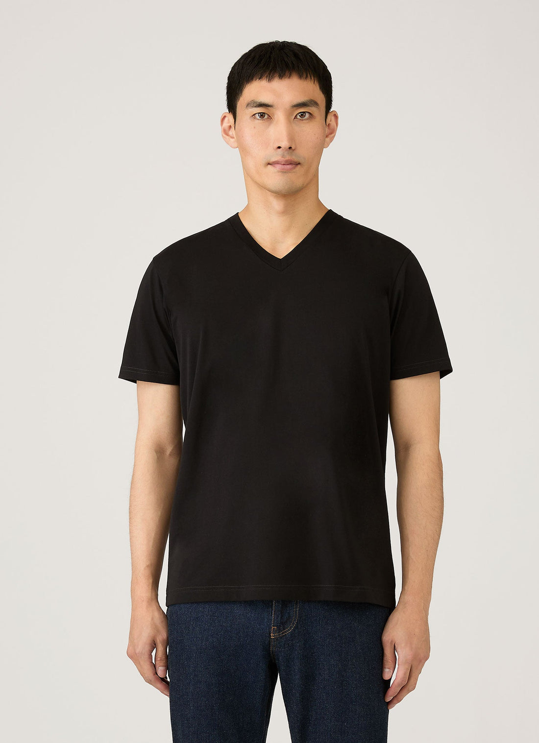 リヴィエラ(ミッドウェイト) Vネック Tシャツ