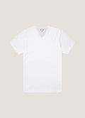 Men's Riviera V-neck T-shirt in White