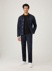 Men's Long Sleeve Riviera T-shirt in Black