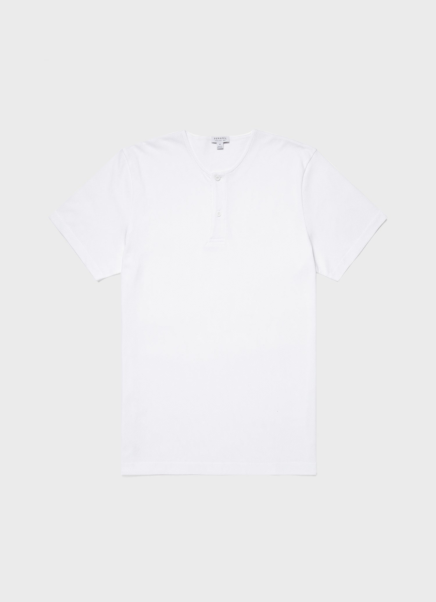 Men's Riviera Henley in White