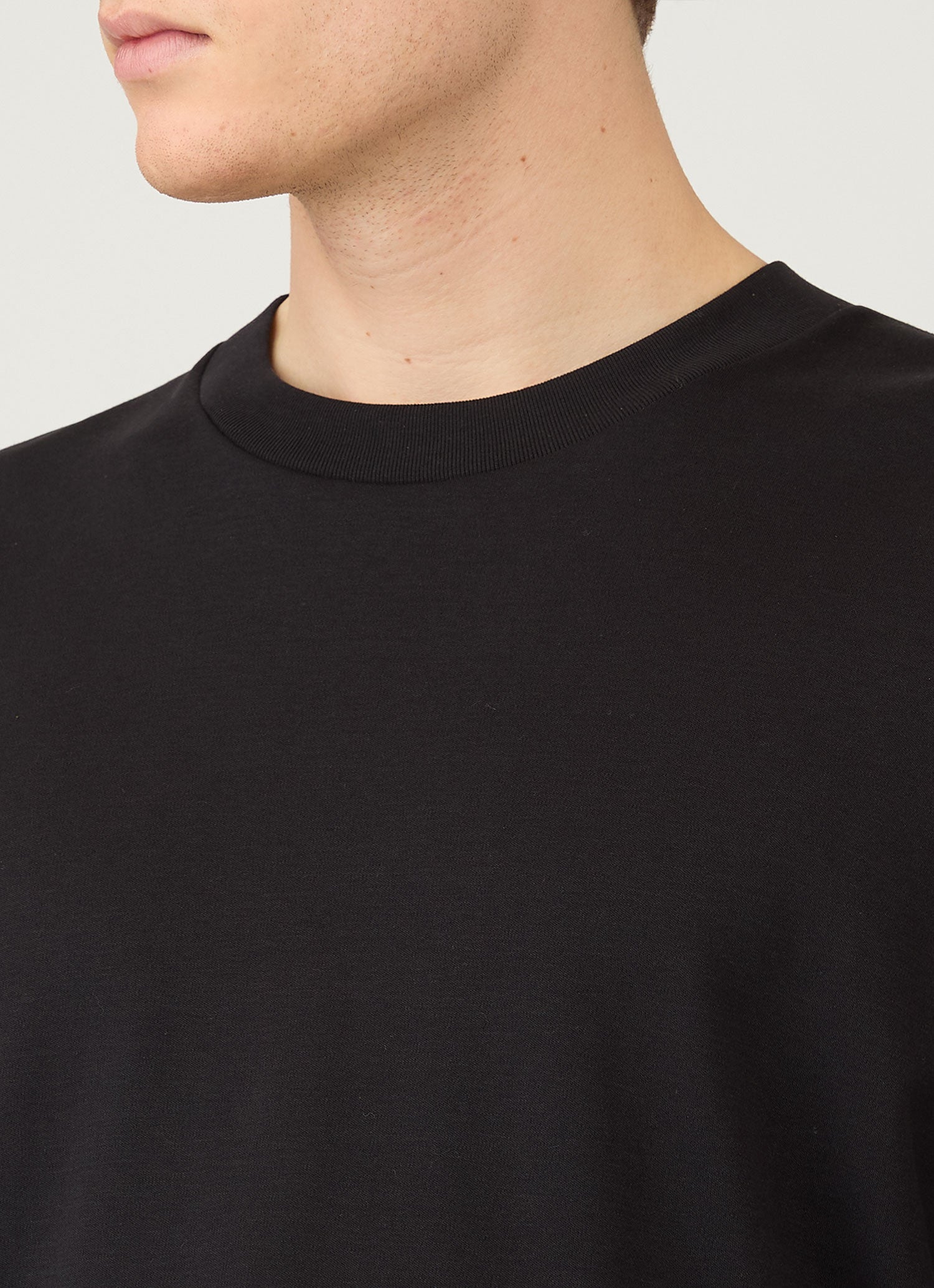 Men's Oversized Heavyweight T-shirt in Black