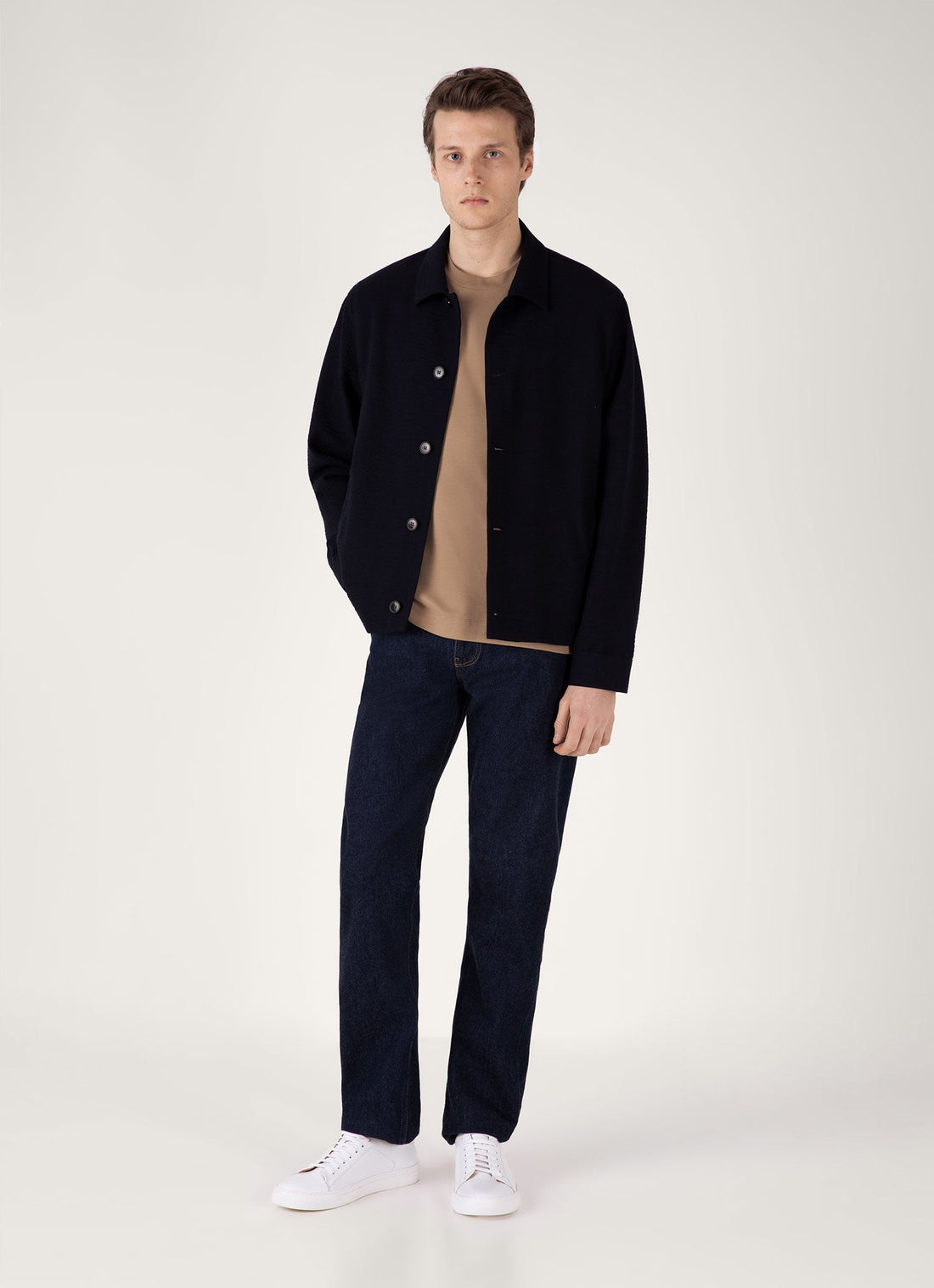 Men's Relaxed Fit Heavyweight T-shirt in Dune