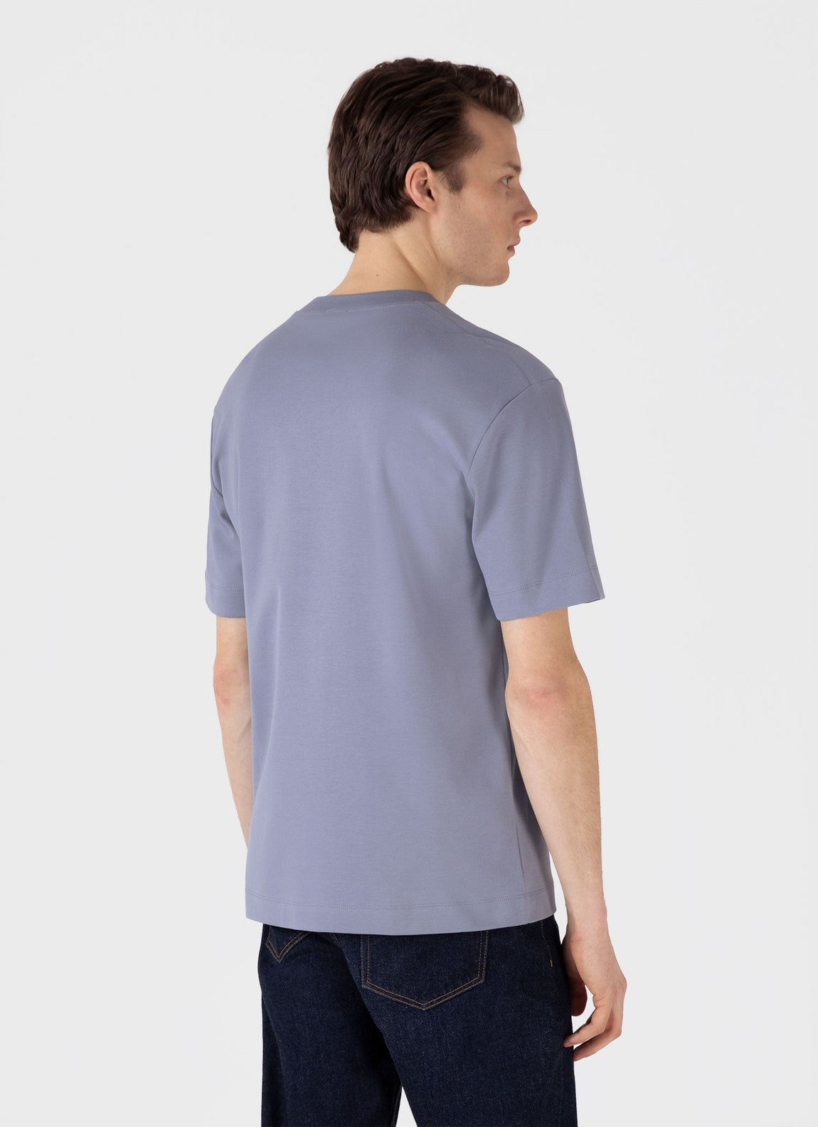 Men's Relaxed Fit Heavyweight T-shirt in Vintage Blue