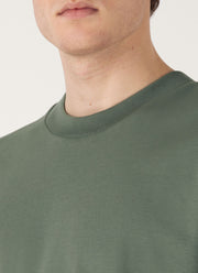 Men's Relaxed Fit Heavyweight T-shirt in Dusk Green