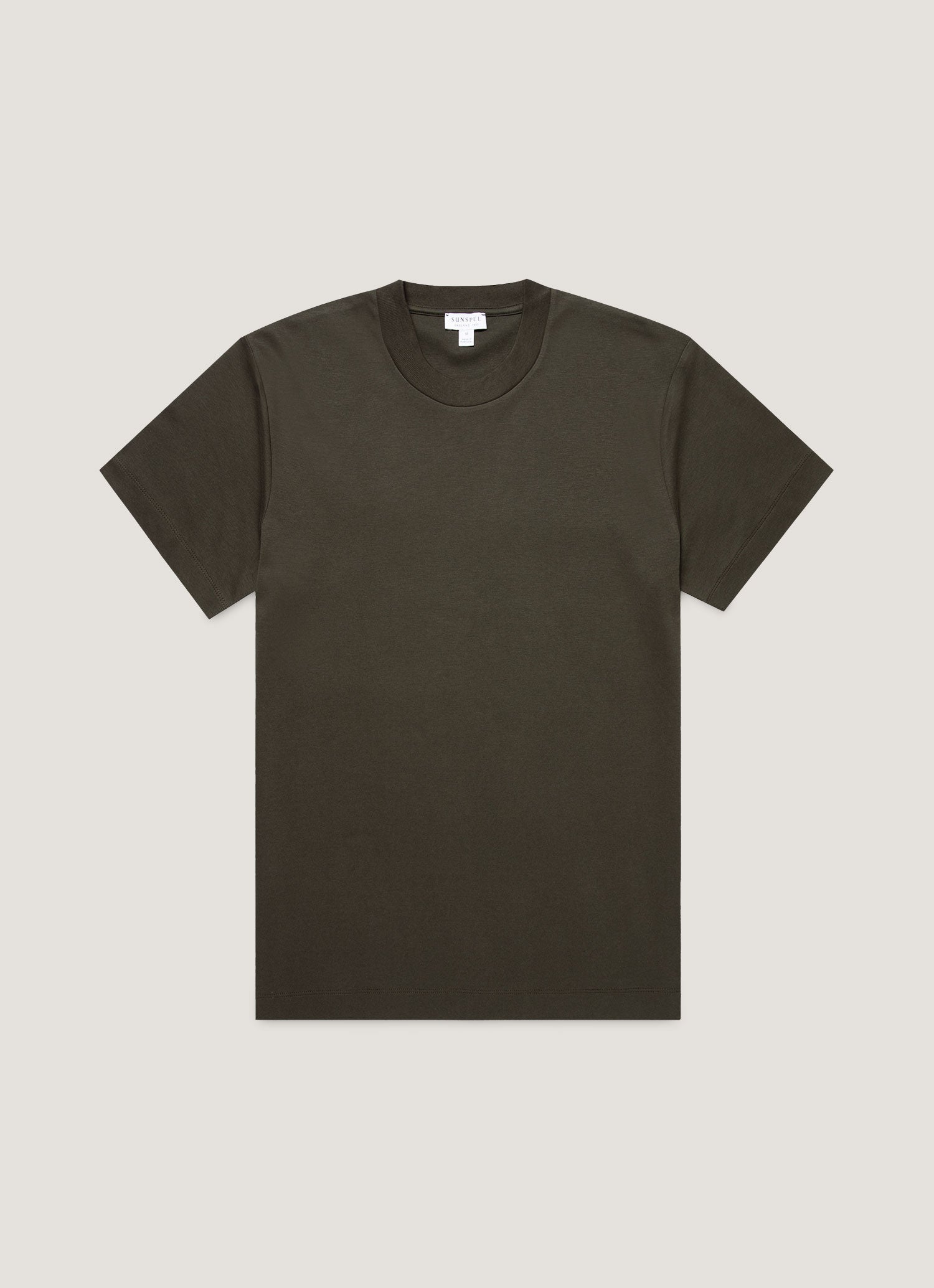 Men's Relaxed Fit Heavyweight T-shirt in Dark Green