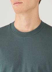 Men's Relaxed Fit Heavyweight T-shirt in Dark Petrol