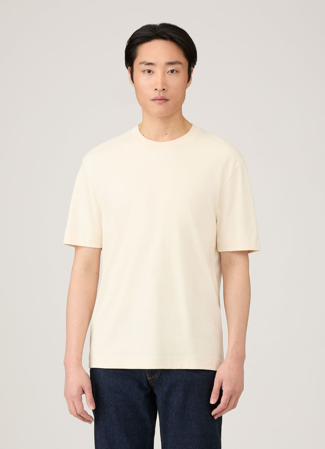 Men's Relaxed Fit Heavyweight T-shirt in Undyed