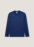 Men's Long Sleeve Heavyweight T-shirt in Inkwell