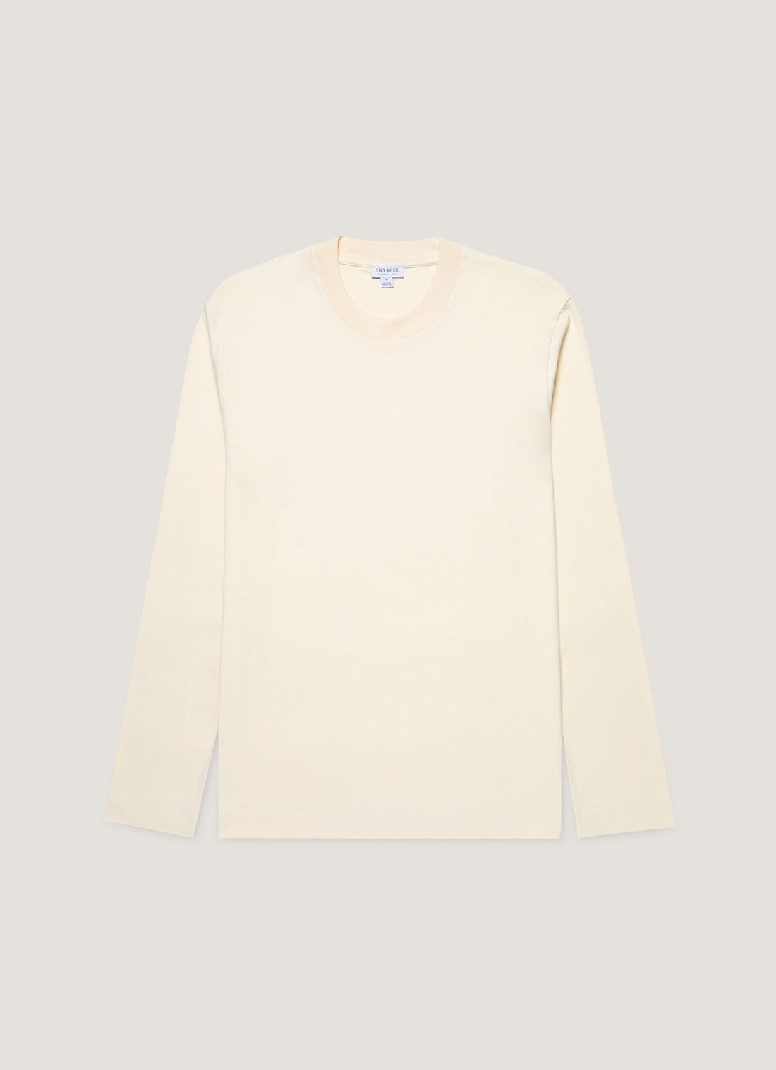 Men's Long Sleeve Heavyweight T-shirt in Undyed