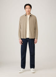 Men's Long Sleeve Heavyweight T-shirt in Undyed