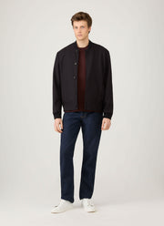 Men's Long Sleeve Heavyweight T-shirt in Bakelite