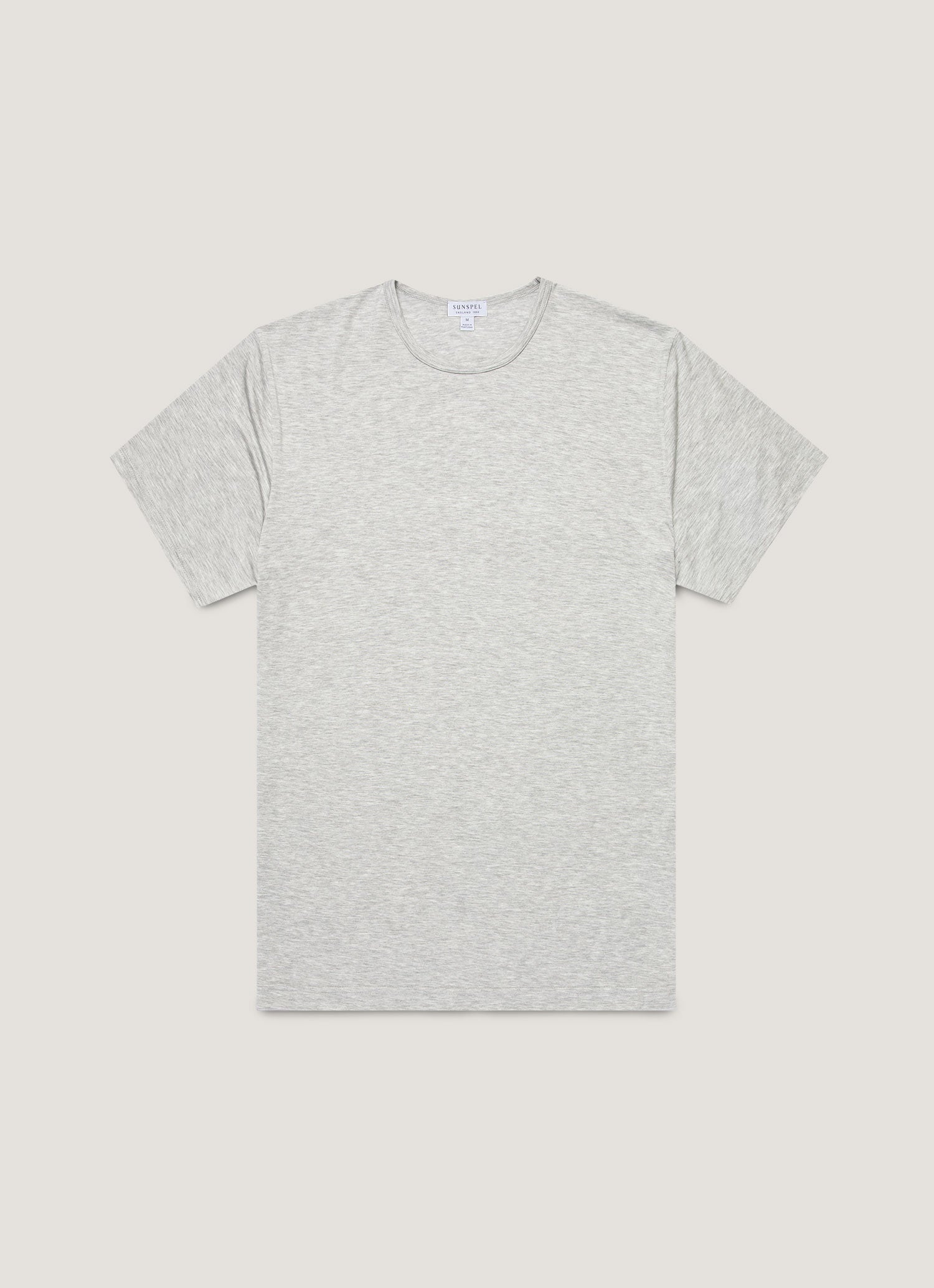 テンセル™ Tシャツ（Grey Melange）| Sunspel