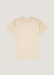 Men's Sea Island Cotton Knit T-shirt in Hazelwood