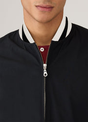 Men's Sunspel x Paul Weller Monkey Jacket in Midnight Navy