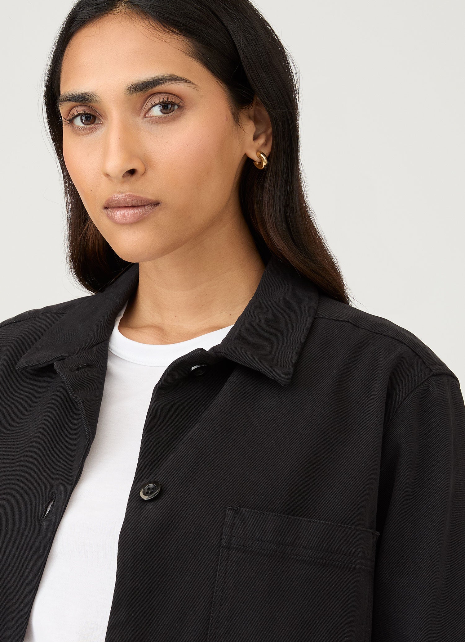 Women's Chore Jacket in Black
