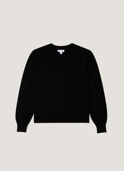 Women's Cashmere Jumper in Black