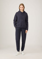 Women's Loopback Hoodie in Navy