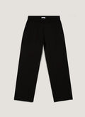 Women's Supima Loopback Sweatpants in Black
