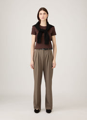 Women's Classic T-shirt in Truffle