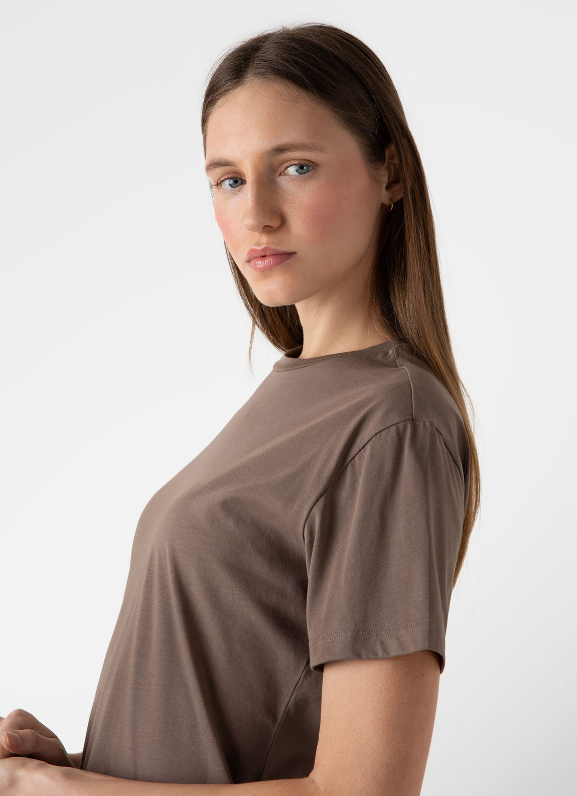 Women's Boy Fit T-shirt in Cedar